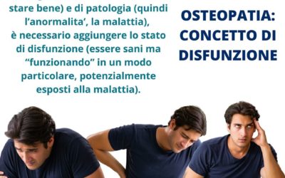 Osteopatia: Cosa sono le disfunzioni
